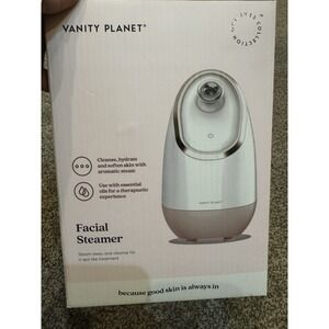 Vanity Planet Facial Steamer Cleanse & Hydrate Softens Skin NIB‎
